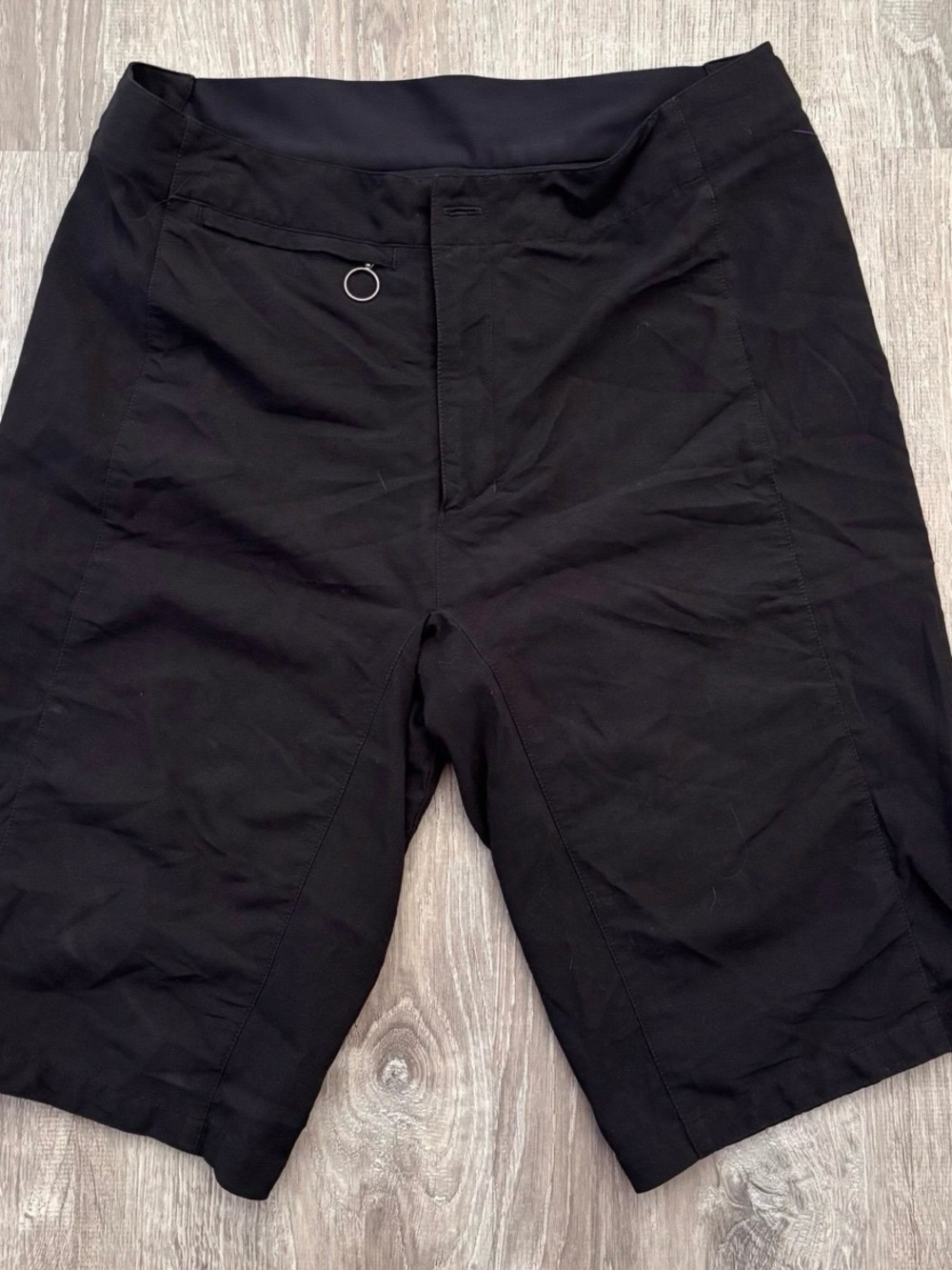 Rapha Touring Shorts Cycling Size Mens 34 Black Embroidered Logo